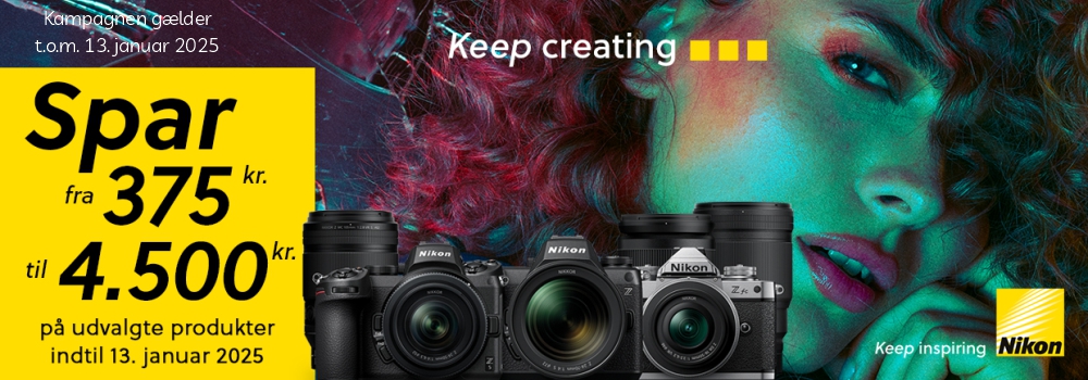 Nikon objektiv kampagne